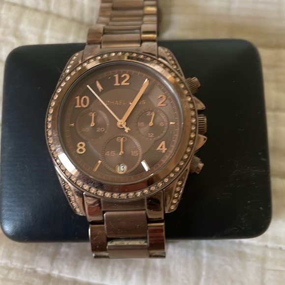 Chocolate MK ladies watch - Picture 2 of 2